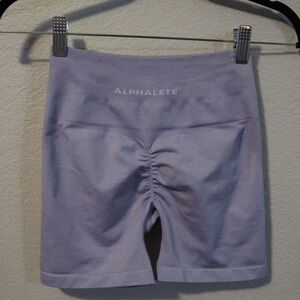 Alphalete scrunch booty gym shorts